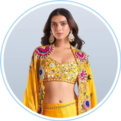 Yellow Lehenga Choli