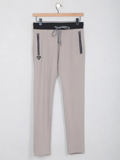 Chopstick beige comfortable track pant