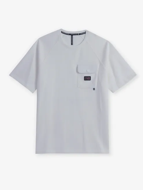 CHOPSTICK cotton plain white t-shirt