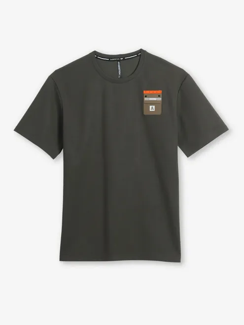 CHOPSTICK green cotton t-shirt