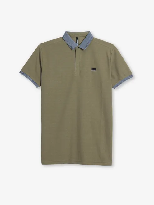 CHOPSTICK olive cotton t-shirt