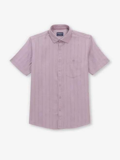 CRIMSOUNE CLUB mauve purple shirt