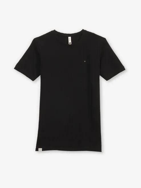 FREEZE black plain t-shirt in cotton