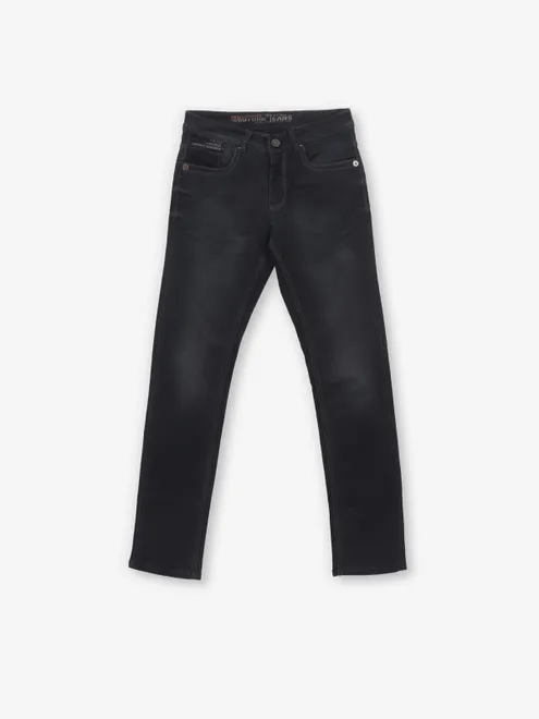 GESTURE black washed narrow fit jeans