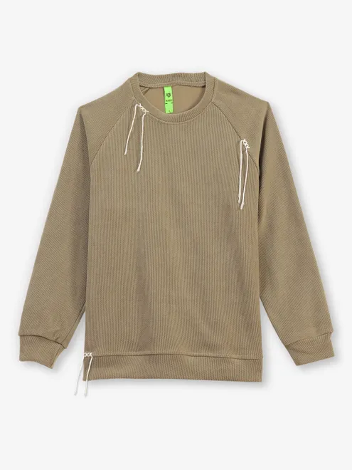HIBRID beige cotton t-shirt
