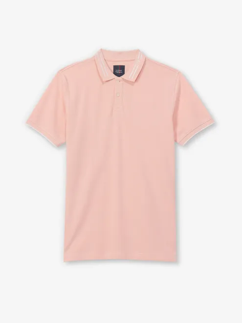 INDIAN TERRAIN plain peach cotton t-shirt