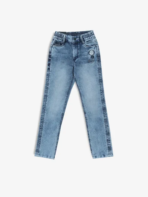 KEPEL smashing Light blue washed jeans