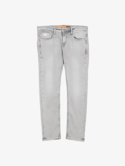 Killer light grey slim fit jeans