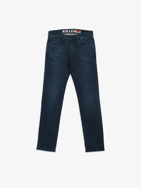 KILLER navy slim fit denim jeans