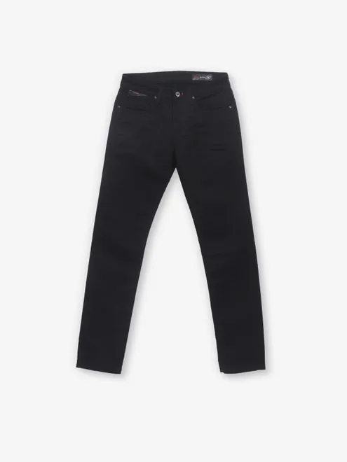 KILLER solid black denim jeans