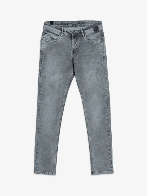 Kozzak super skinny fit grey jeans