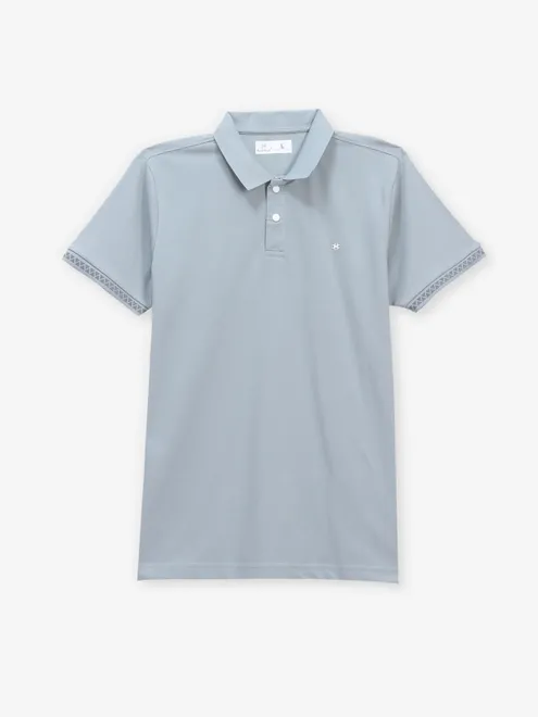 KUCH KUCH plain grey cotton t-shirt for men