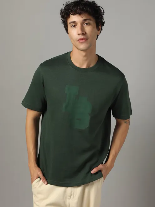 LEVIS dark green t-shirt in cotton