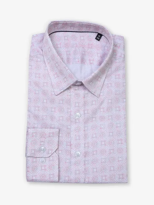 LOUIS PHILIPPE sweet pink cotton formal shirt