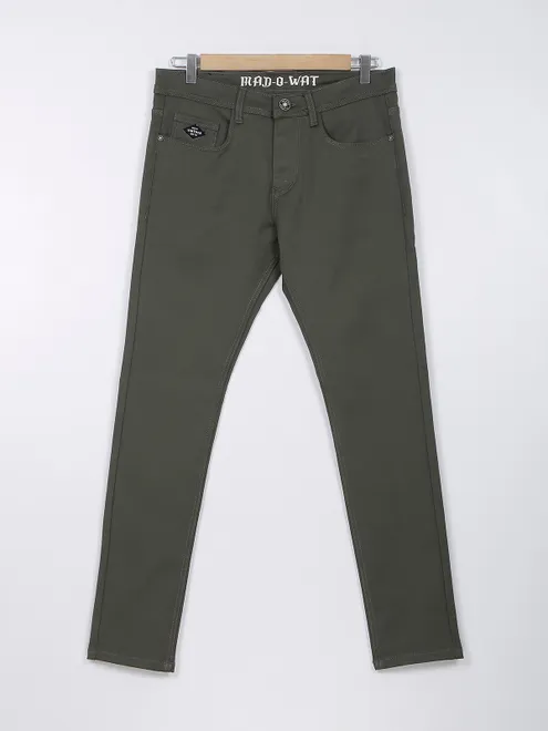 Mad O Wat dark grey solid jeans