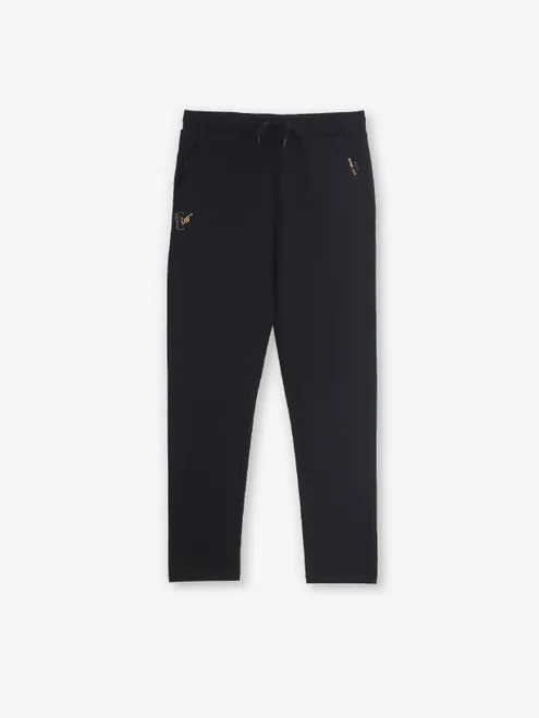 MAML solid black cotton trouser