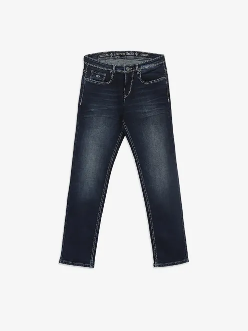 NOSTRUM navy washed jeans