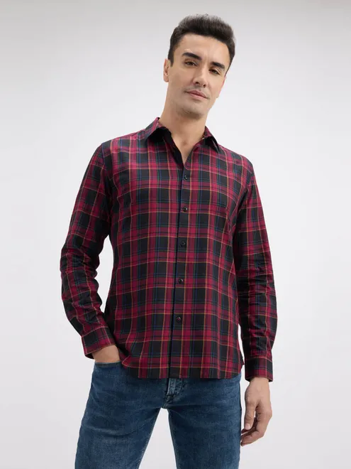 PEPE black checks cotton shirt