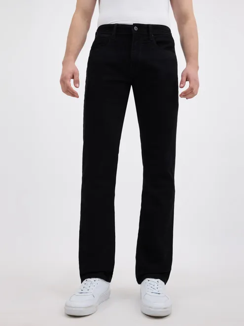 PEPE solid black denim jeans for mens new collection