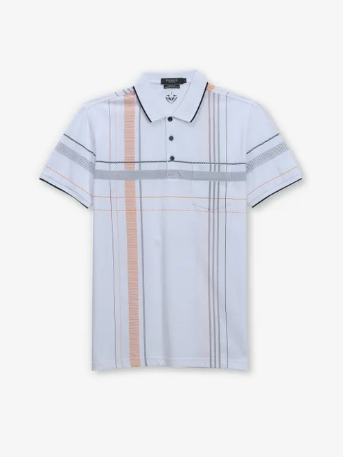 PSOULZ cotton white half sleeve t-shirt