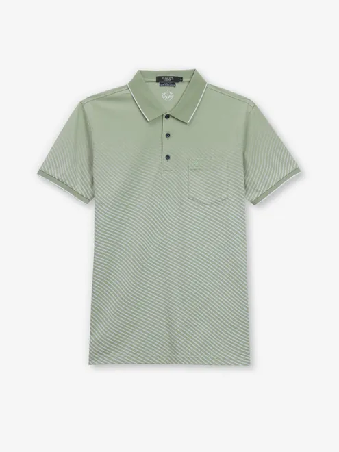 PSOULZ printed olive cotton t-shirt