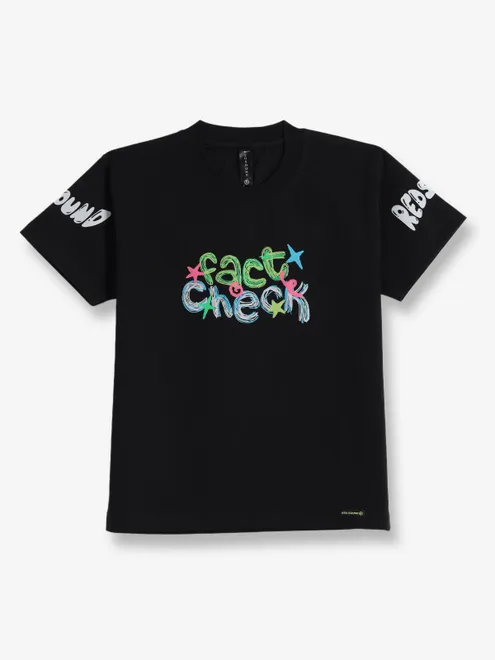 REDSOUND cotton black t-shirt