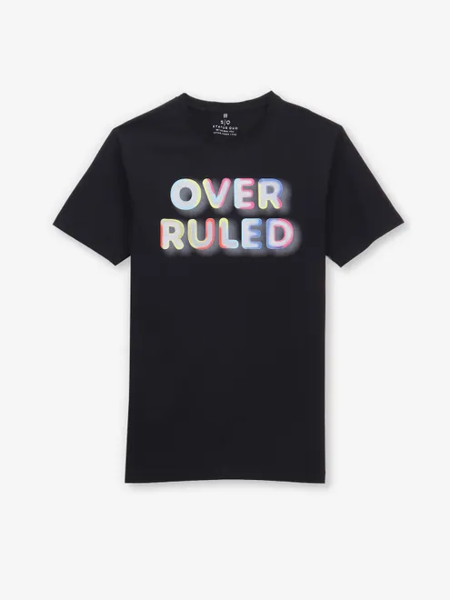 STATUS QUO black printed t-shirt in cotton