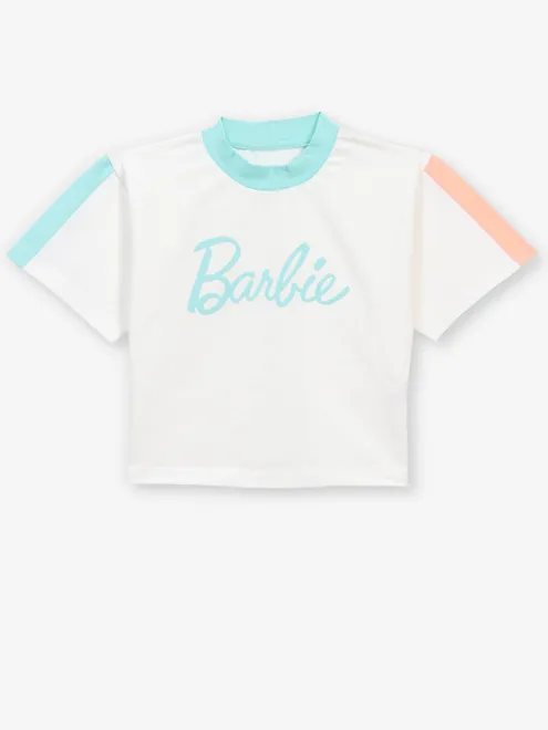 TINY GIRL off white cotton t-shirt for girls