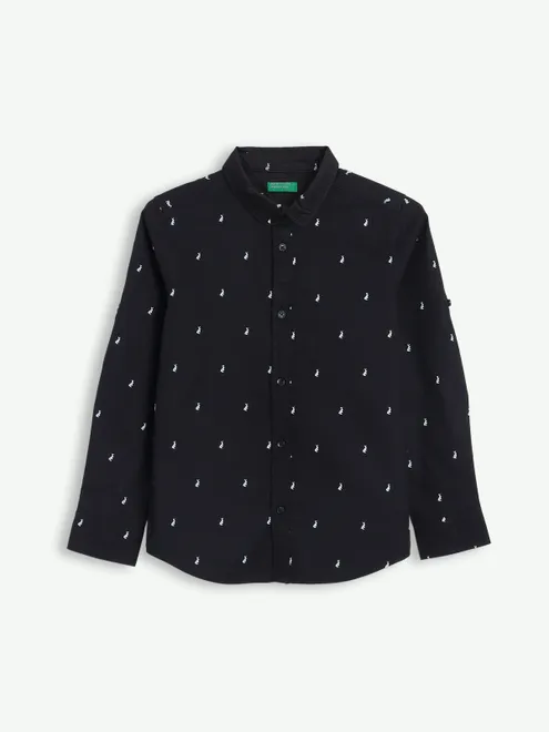 UCB black full sleeves shirt