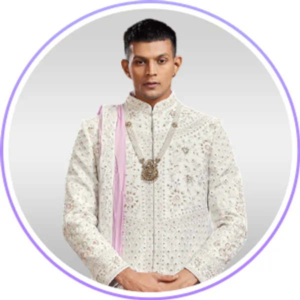 Men Reception Sherwani