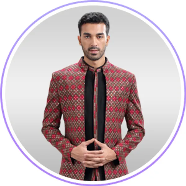 Indo western blazer best sale