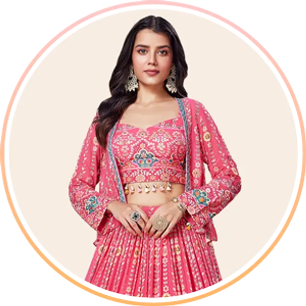 Pink Lehengas