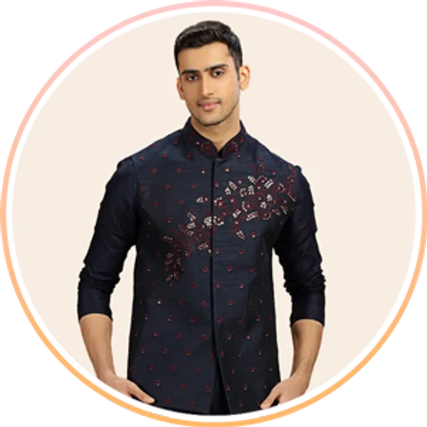 Men Waistcoat Sets Buy Kurta Jacket Set for Men Online