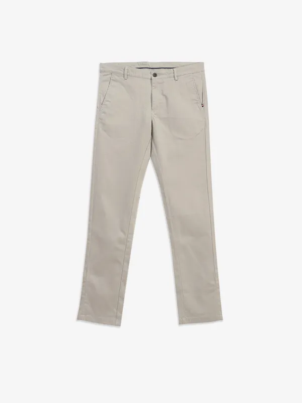 ARROW light grey cotton trouser
