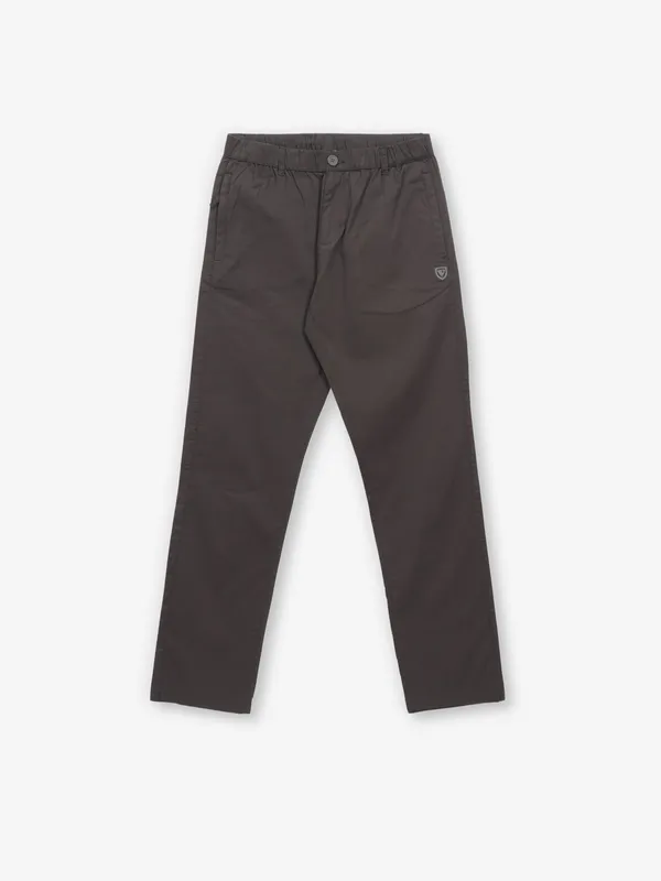 BEEVEE solid olive cotton track pant