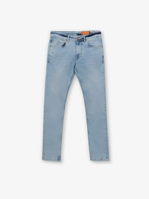 BEING HUMAN light blue denim slim fit jeans