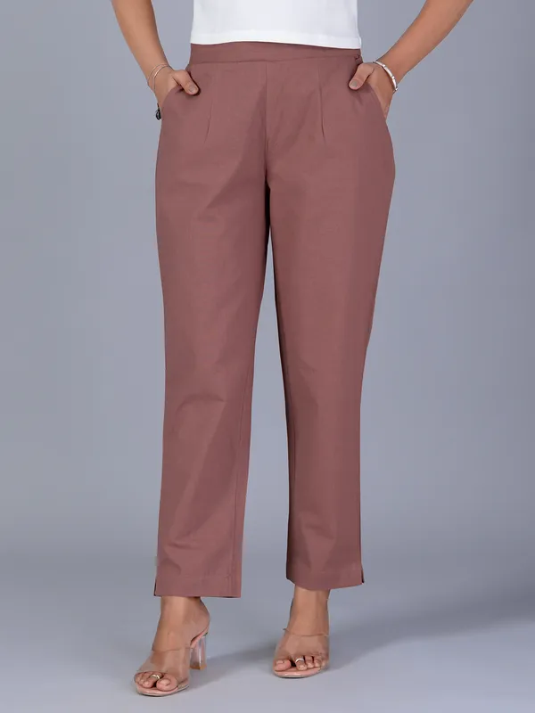 BOOM onion pink cotton pant