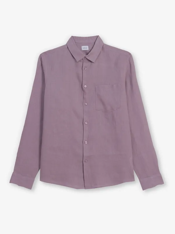 CELIO onion pink cotton shirt