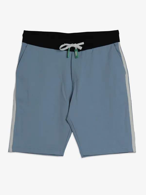 CHOPSTICK cotton blue shorts