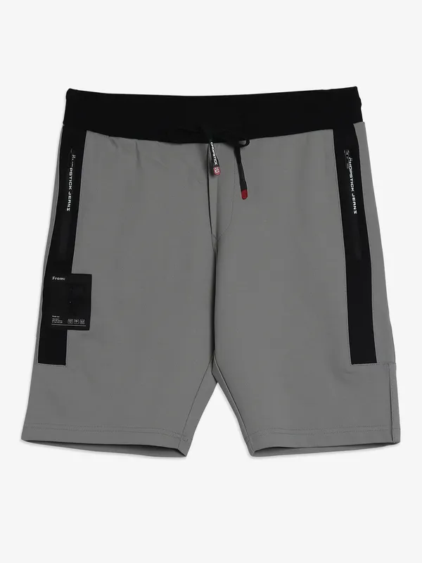 CHOPSTICK cotton grey shorts