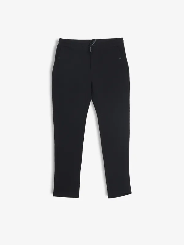 COOKYSS lycra black solid track pant