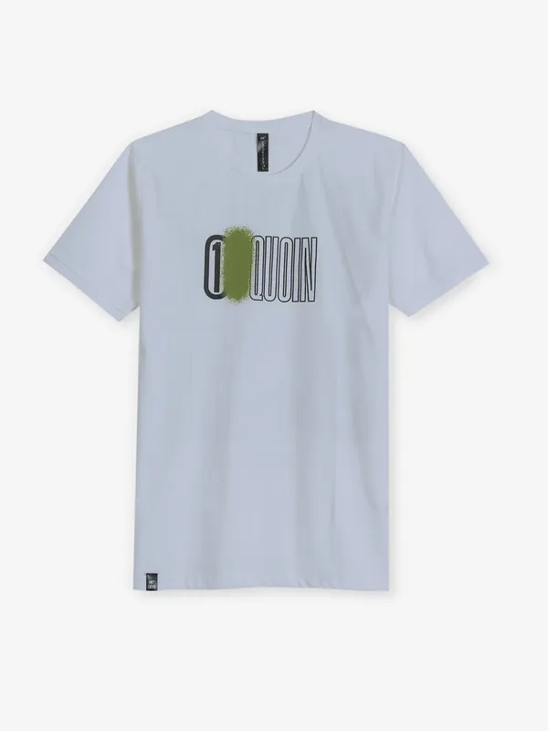 COOKYSS printed off-white cotton t-shirt
