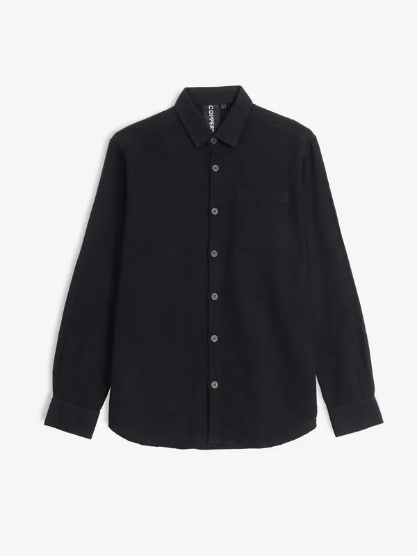 COPPER STONE palin black shirt