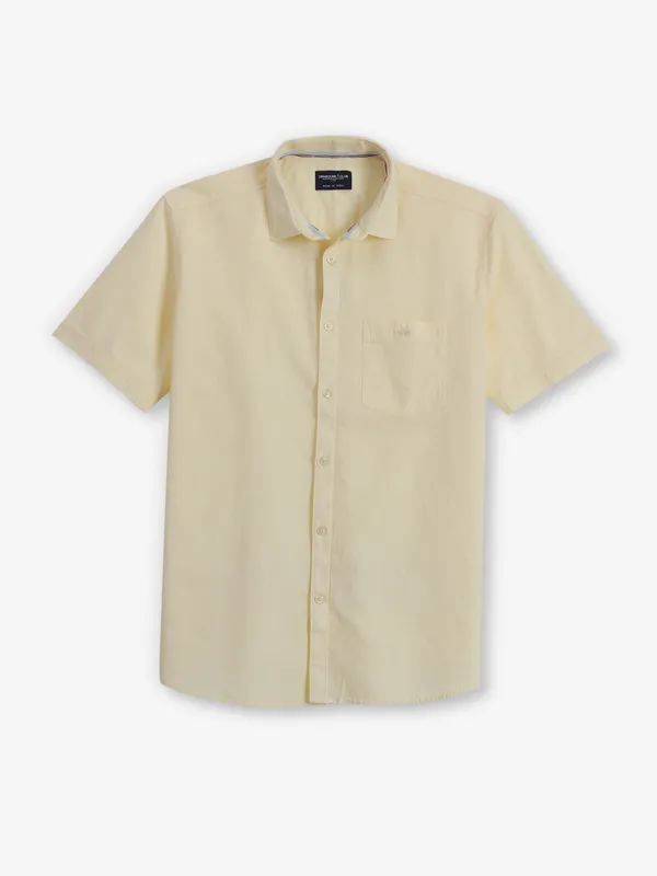CRIMSOUNE CLUB light yellow shirt