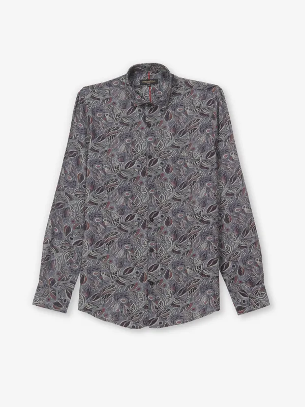 CRIMSOUNE CLUB multi color printed shirt