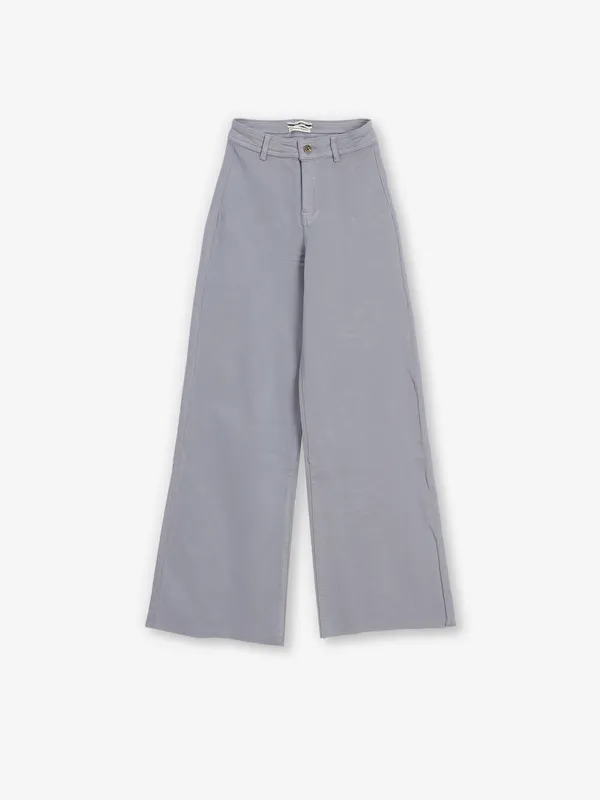 DEAL grey wide leg jeans