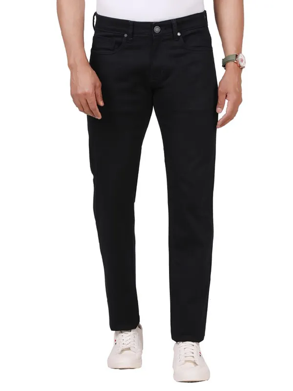 Dragon Hill fancy solid black jeans