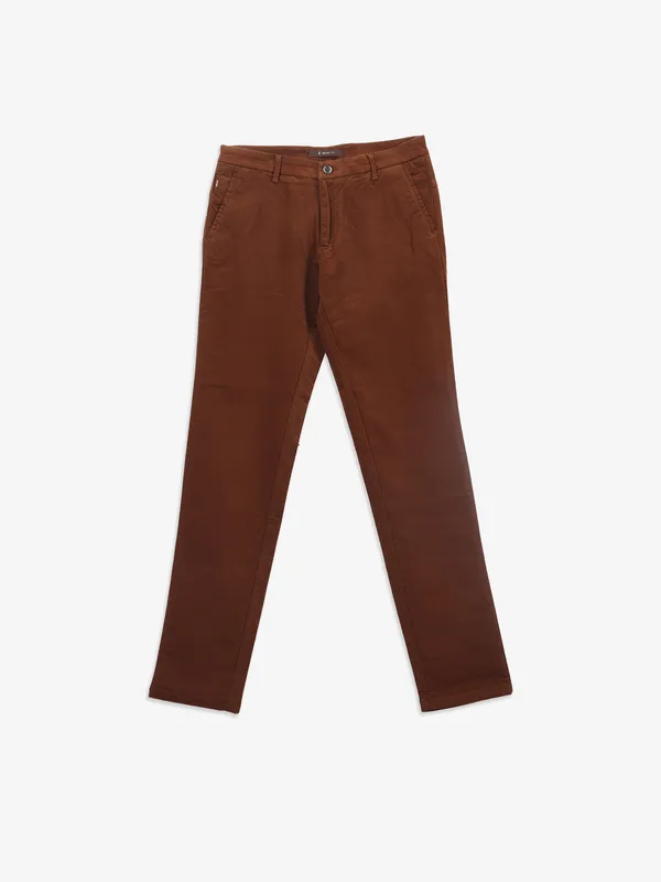 ENDICOTT solid brown jeans