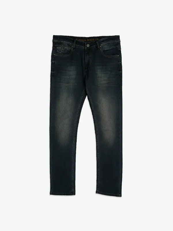 Gesture black washed men jeans