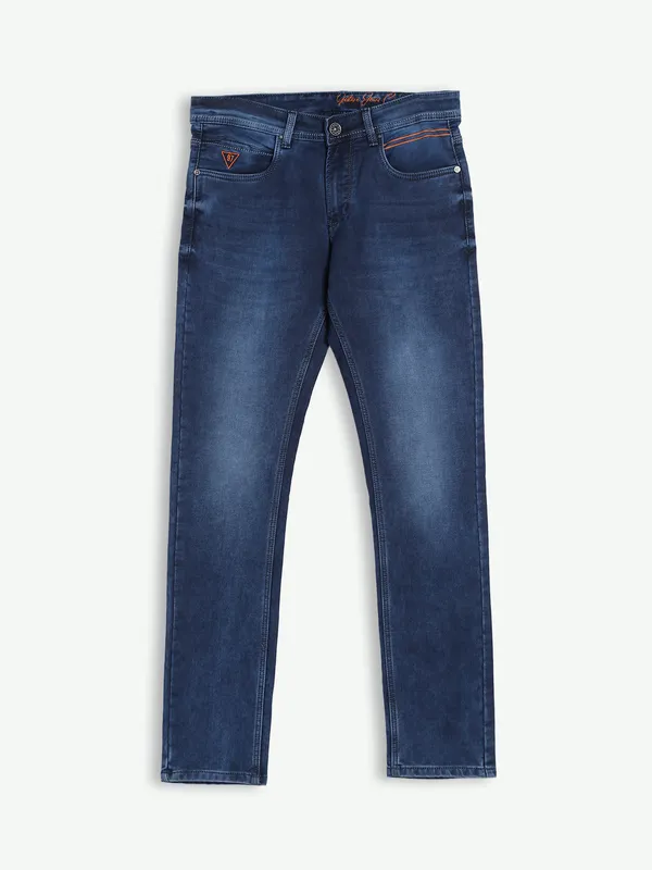 Gesture narrow fit blue jeans